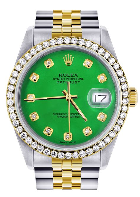 rolex green watch women|rolex watches for men green.